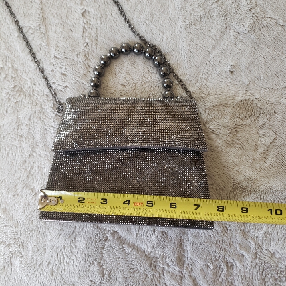Jessica McClintock Sparkly Purse - Picture 7 of 11